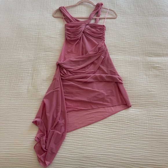 Ronny Kobo Izel dress in carnation - Picture 2 of 5